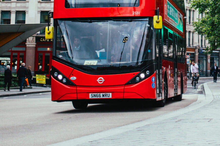 autobus rojo